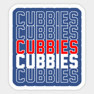 CUBBIES Sticker